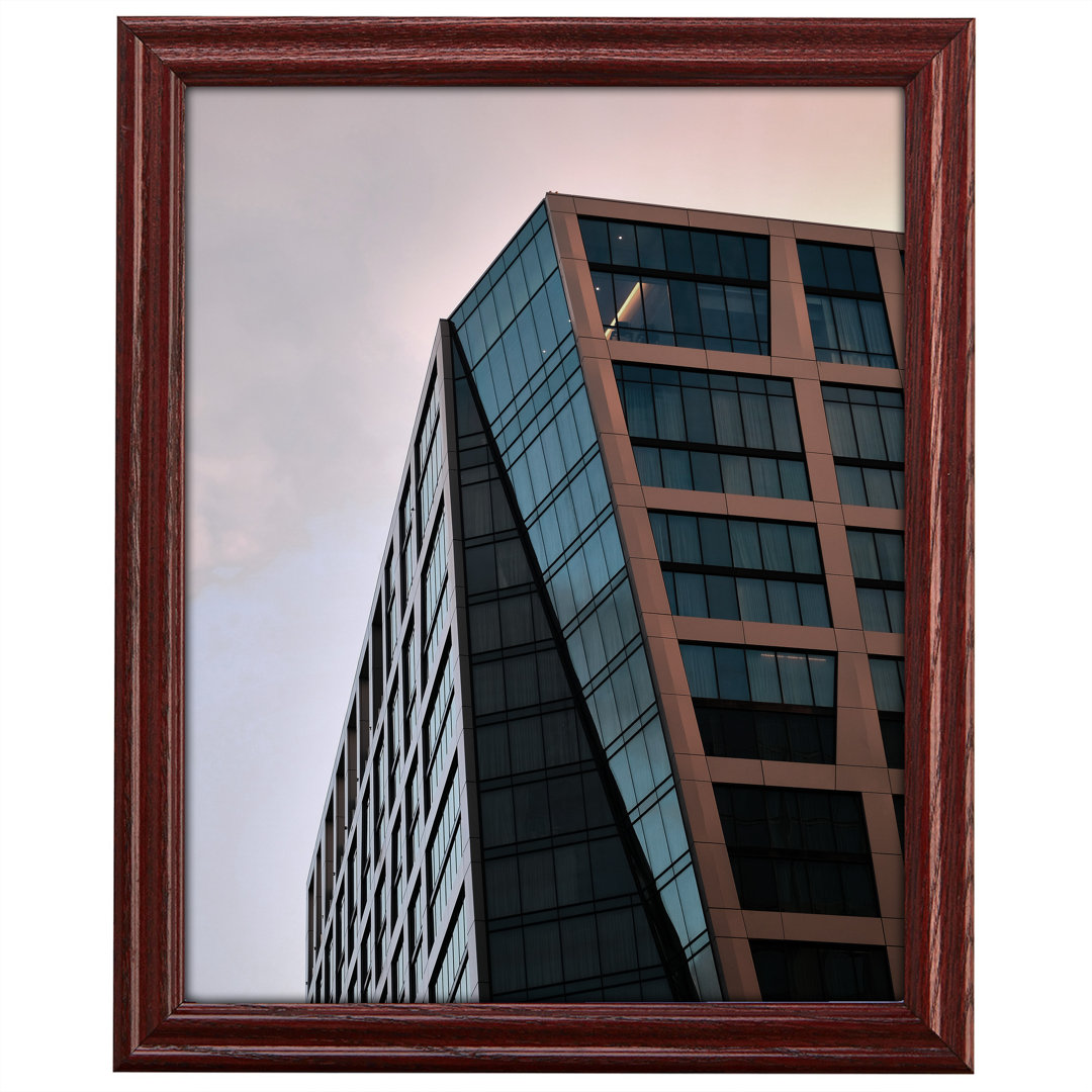 Beveled Wood Single Picture Frame
